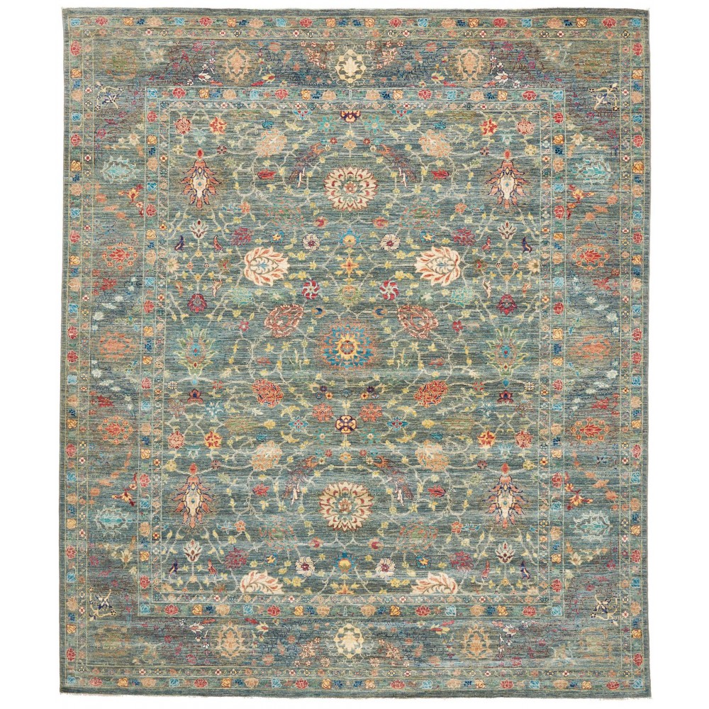 Tappeto Shahi Fine Pakistan bianco grigio 247x299