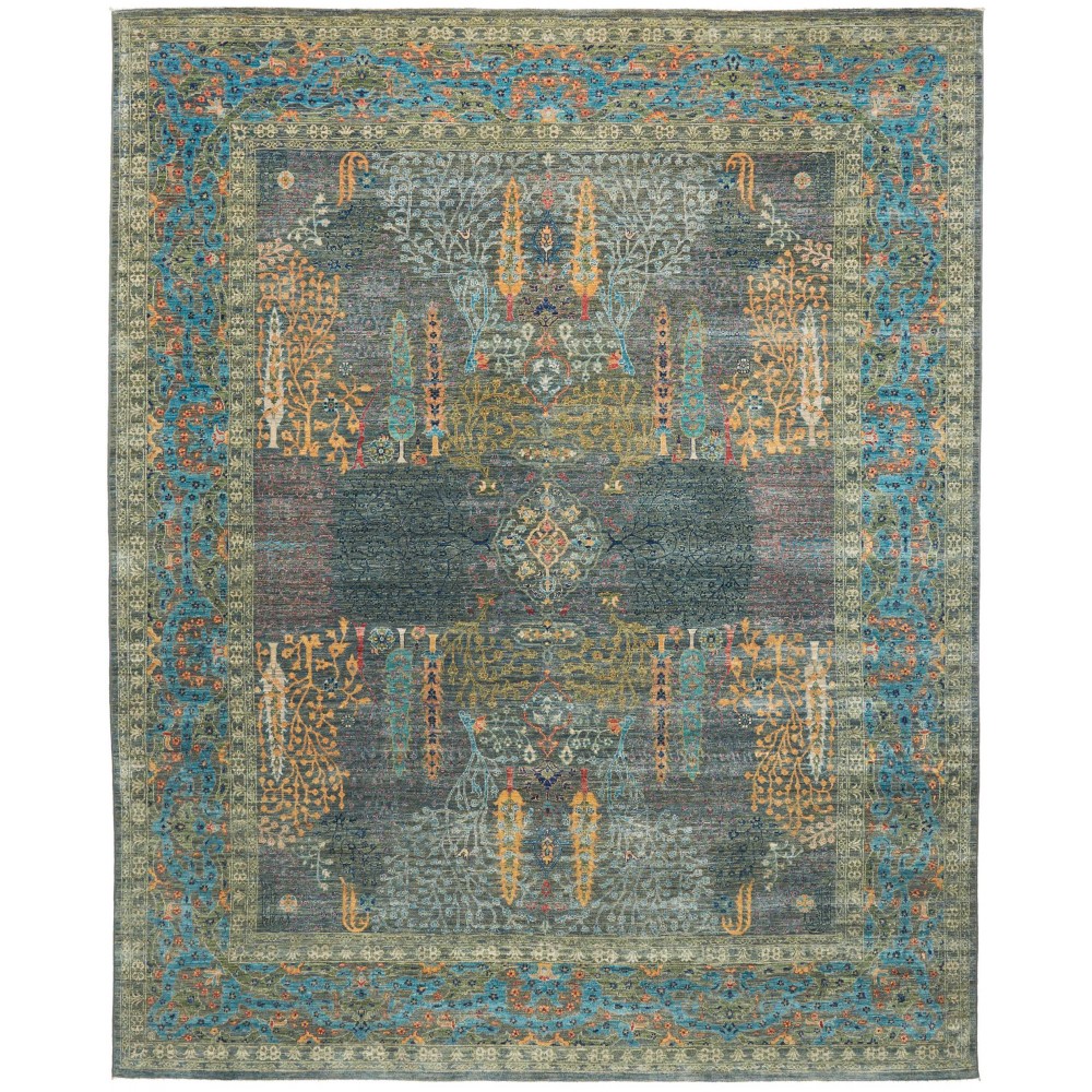 Tappeto Shahi Fine Pakistan bianco marrone 248x308