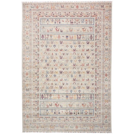 Tappeto Rubin Pakistan beige grigio 244x355