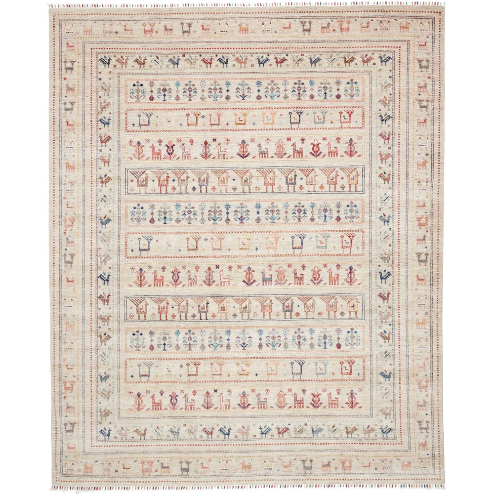 Tappeto Rubin Pakistan bianco marrone 252x308