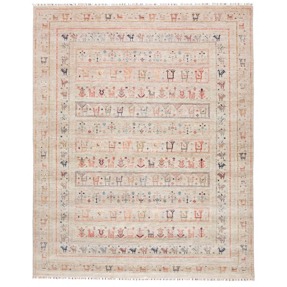 Tappeto Rubin Pakistan beige grigio 248x306