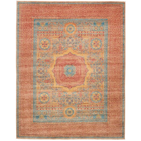 Tappeto Mamlouk Pakistan marrone arancione 249x310