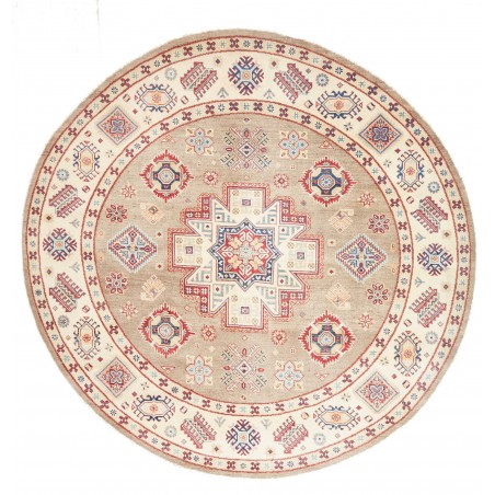 Tappeto Kazak Afghanistan giallo 238x234