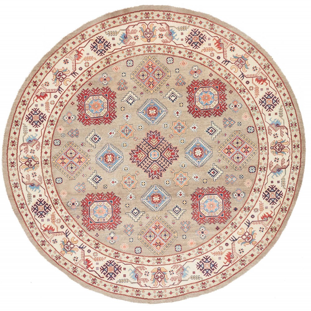 Tappeto Kazak Afghanistan beige marrone 273x267