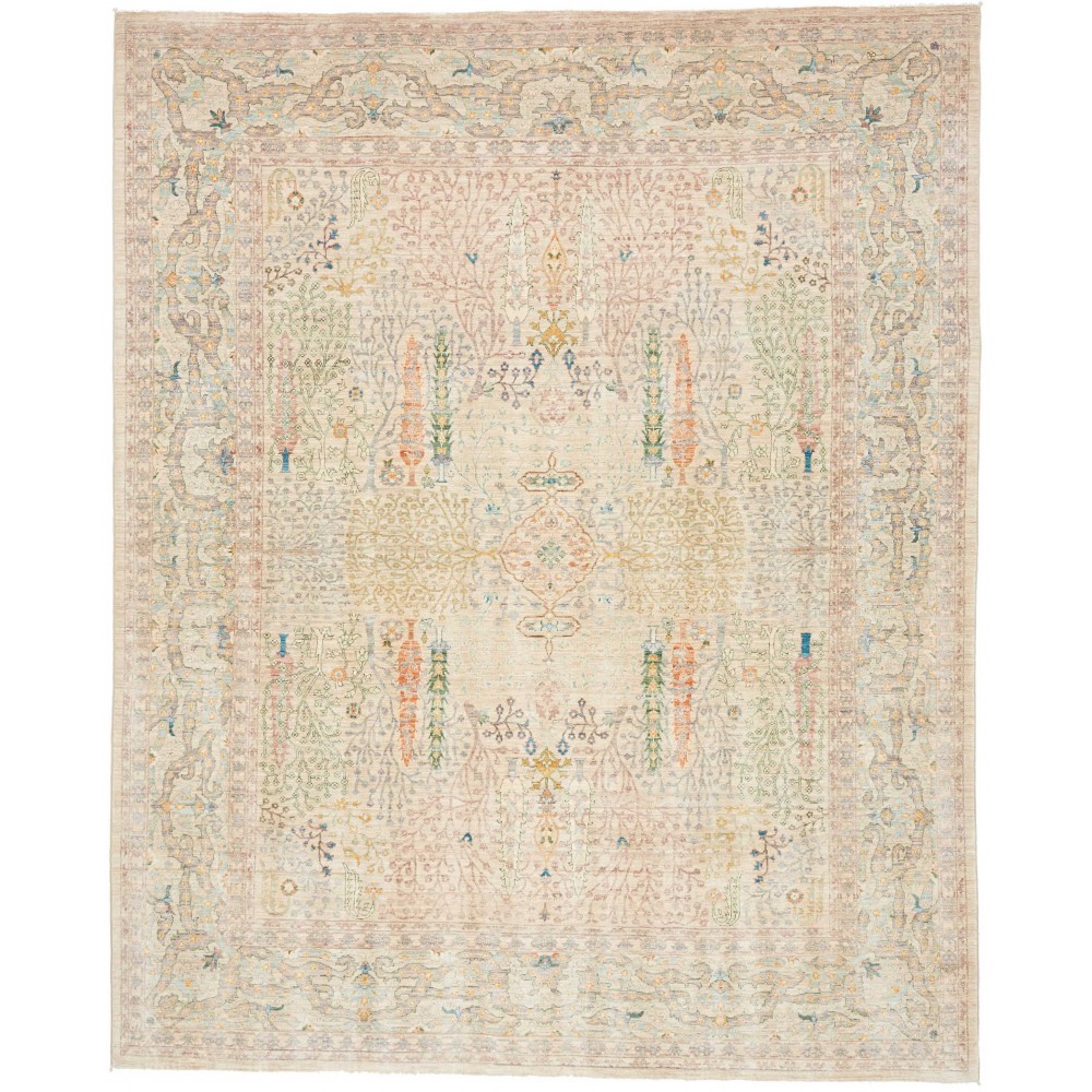 Tappeto Shahi Fine Pakistan bianco 242x302