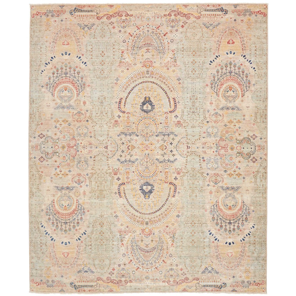 Tappeto Shahi Fine Pakistan beige azzurro 247x306