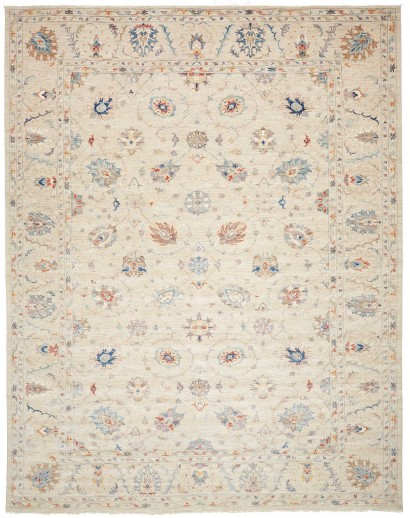 Tappeto Zigler Fine Pakistan bianco grigio 300x387