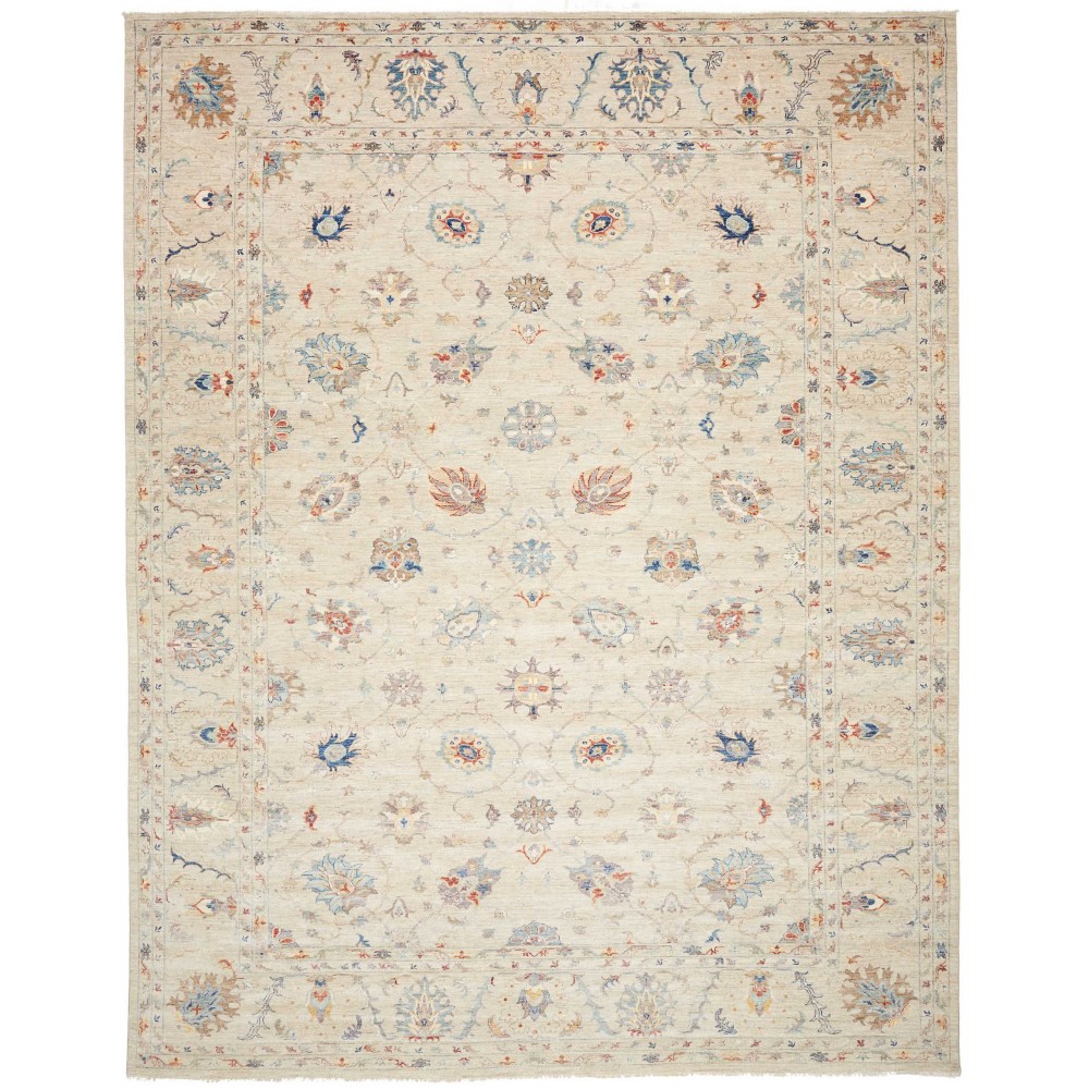 Tappeto Zigler Fine Pakistan bianco grigio 300x387