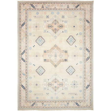 Tappeto Kazak Afghanistan bianco 301x436