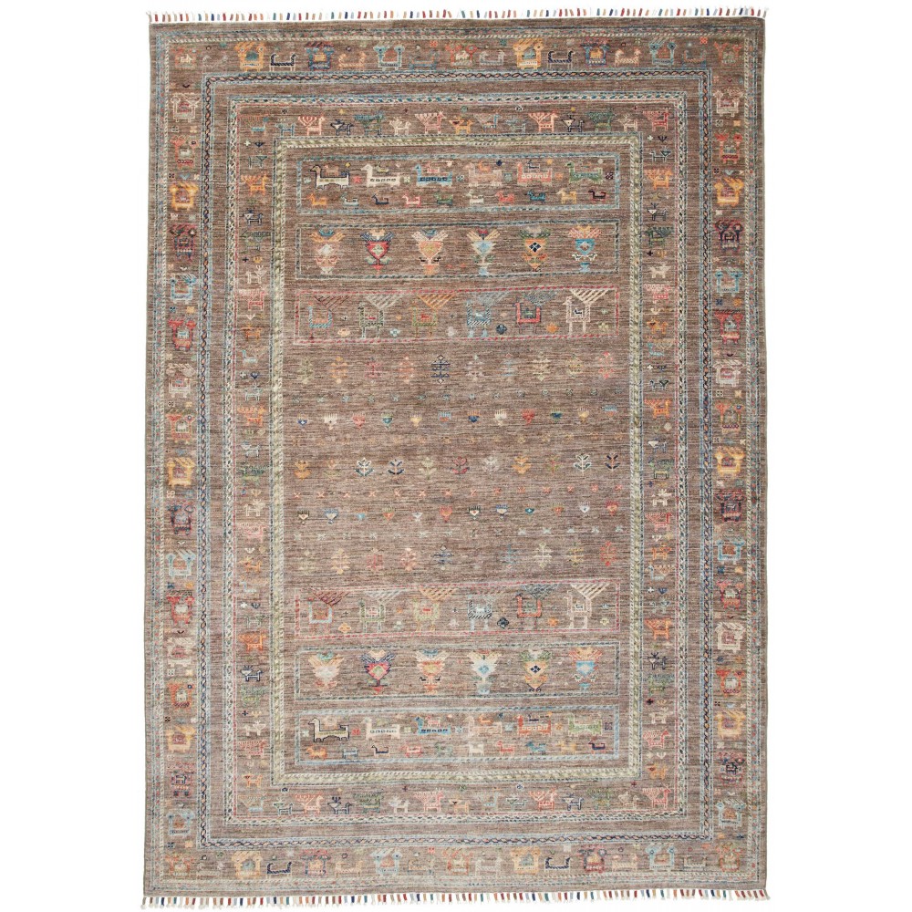 Tappeto Rubin Pakistan marrone bianco 168x238