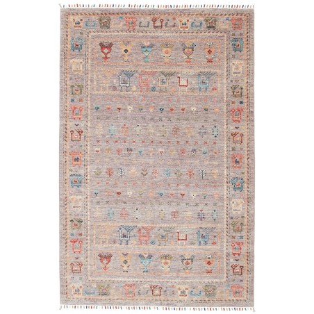 Tappeto Rubin Pakistan beige azzurro 124x194