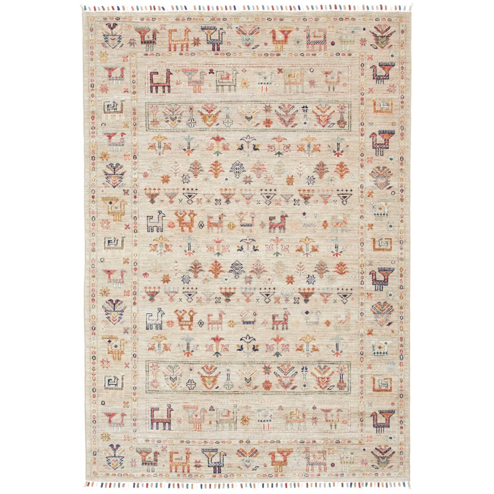 Tappeto Rubin Pakistan beige marrone 126x181