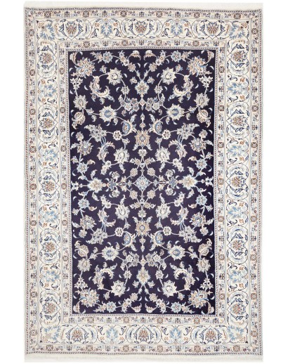 Tappeto Nain Kashmar Persia grigio 193x291