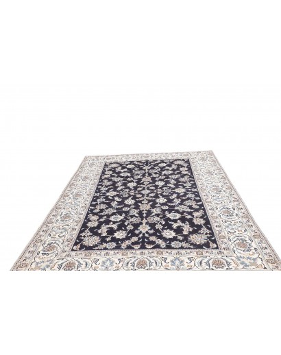 Tappeto Nain Kashmar Persia grigio 193x291