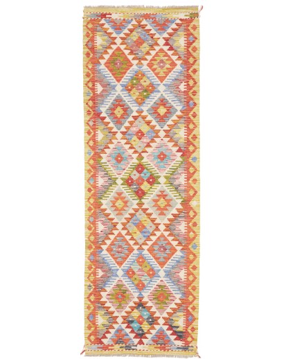 Tappeto Kilim Afghanistan marrone 80x247
