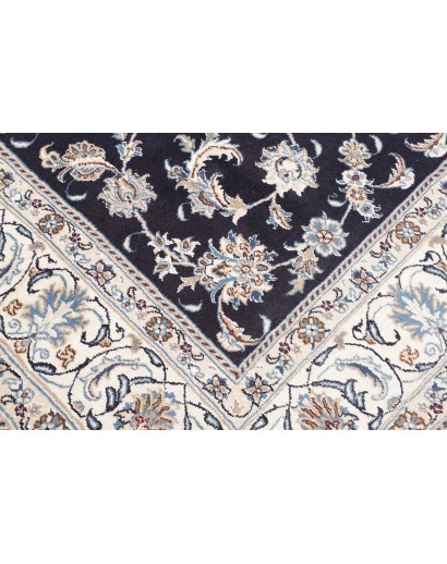 Tappeto Nain Kashmar Persia grigio 193x291