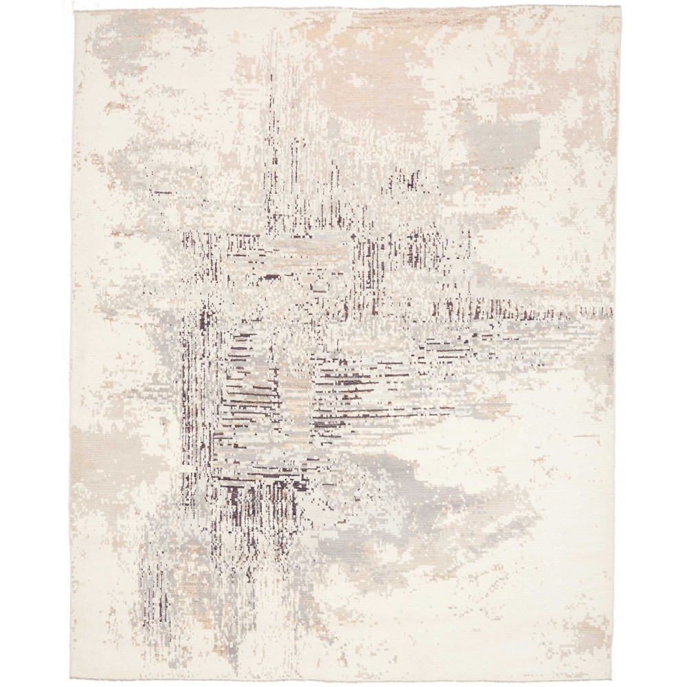 Tappeto bianco beige 246x300