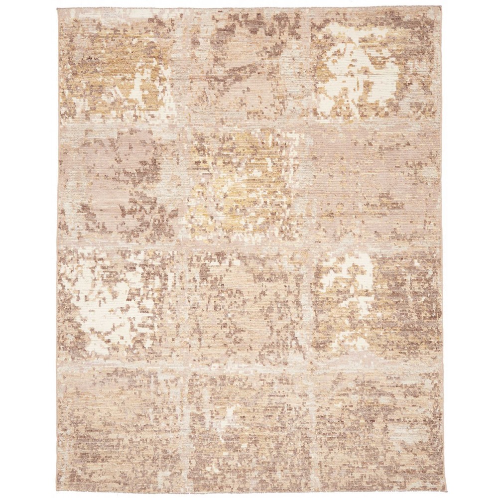 Tappeto giallo beige 244x305