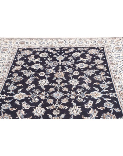 Tappeto Nain Kashmar Persia grigio 193x291