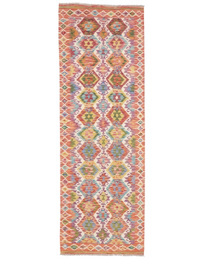 Tappeto Kilim Afghanistan marrone 83x241