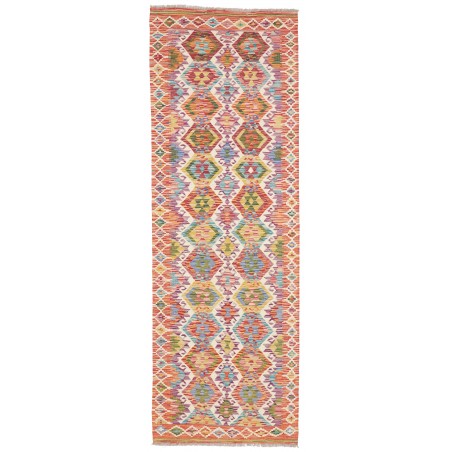Tappeto Kilim Afghanistan marrone 83x241