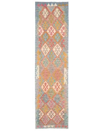 Tappeto Kilim Afghanistan marrone beige 77x296