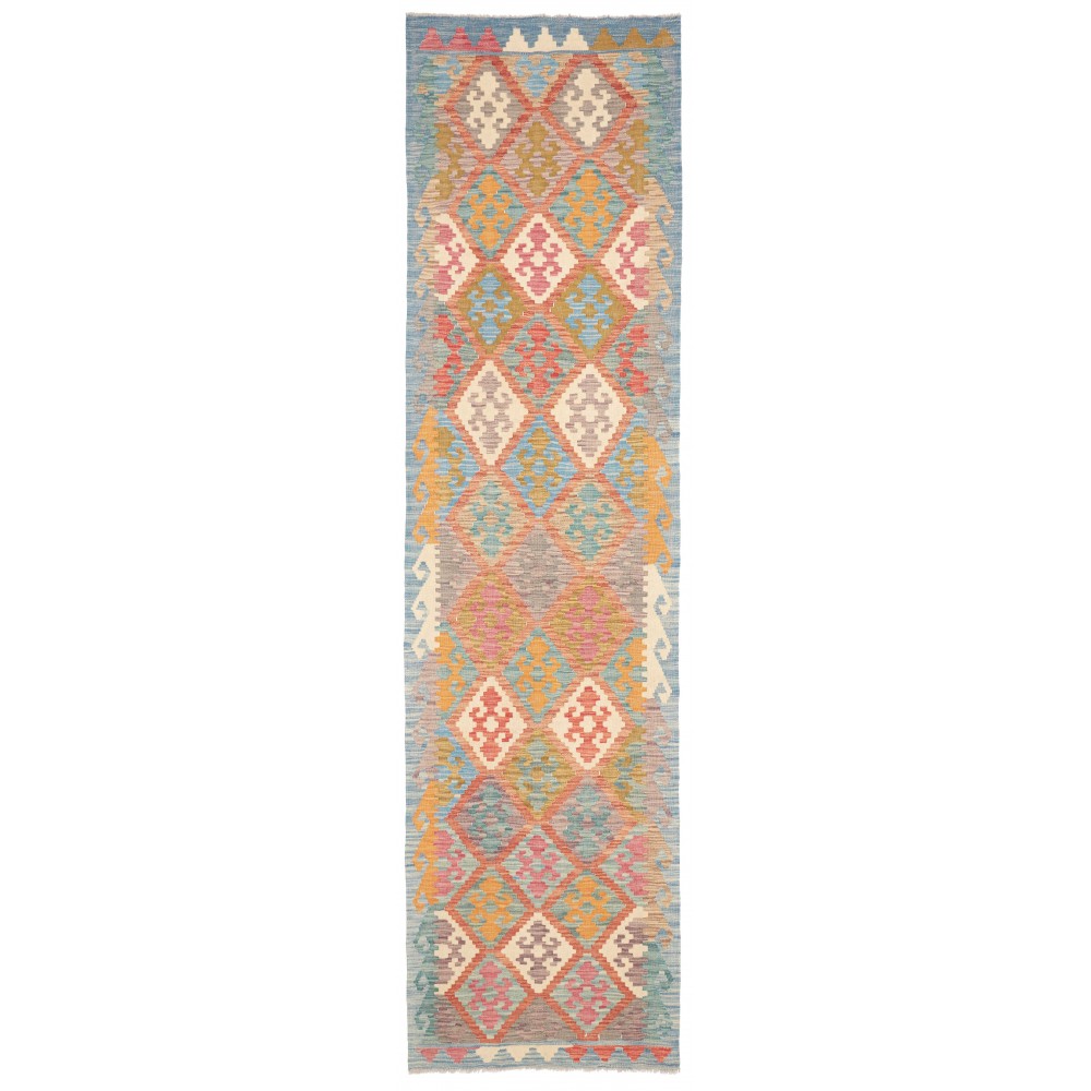 Tappeto Kilim Afghanistan marrone beige 77x296
