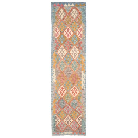Tappeto Kilim Afghanistan marrone beige 77x296