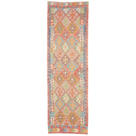 Tappeto Kilim Afghanistan marrone grigio 83x280