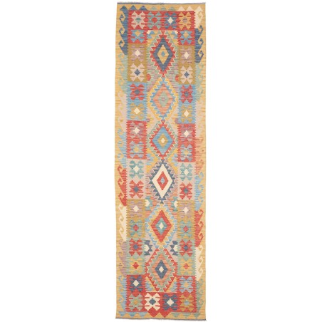 Tappeto Kilim Afghanistan marrone 80x295