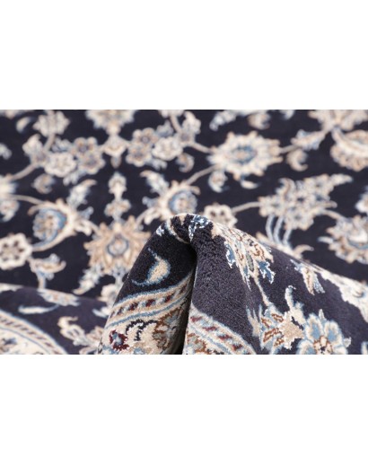 Tappeto Nain Kashmar Persia grigio 193x291