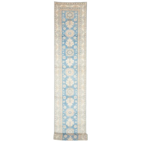 Tappeto Kazak Afghanistan bianco marrone 80x582