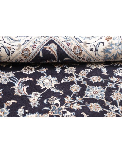 Tappeto Nain Kashmar Persia grigio 193x291