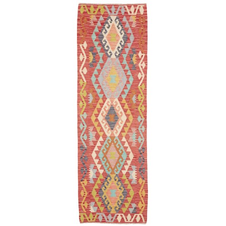 Tappeto Kilim Afghanistan marrone bianco 78x242