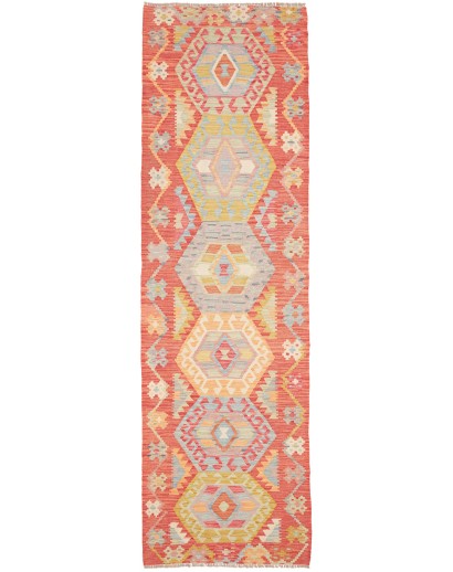 Tappeto Kilim Afghanistan marrone beige 87x297
