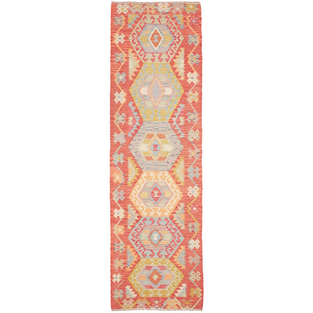 Tappeto Kilim Afghanistan marrone beige 87x297