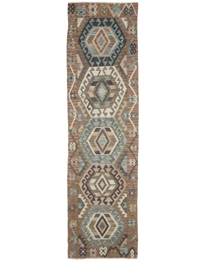 Tappeto Kilim Afghanistan bianco 81x297