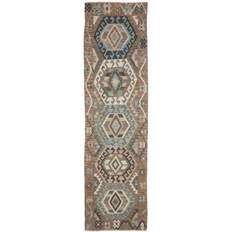Tappeto Kilim Afghanistan bianco 81x297