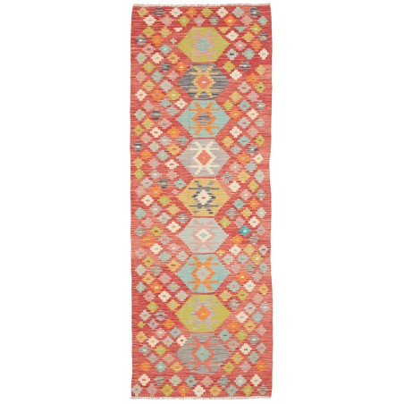 Tappeto Kilim Afghanistan arancione 87x238