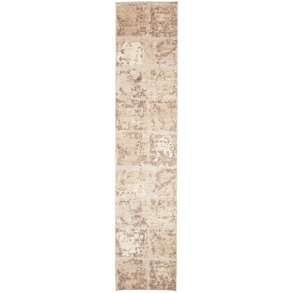 Tappeto bianco beige 81x391