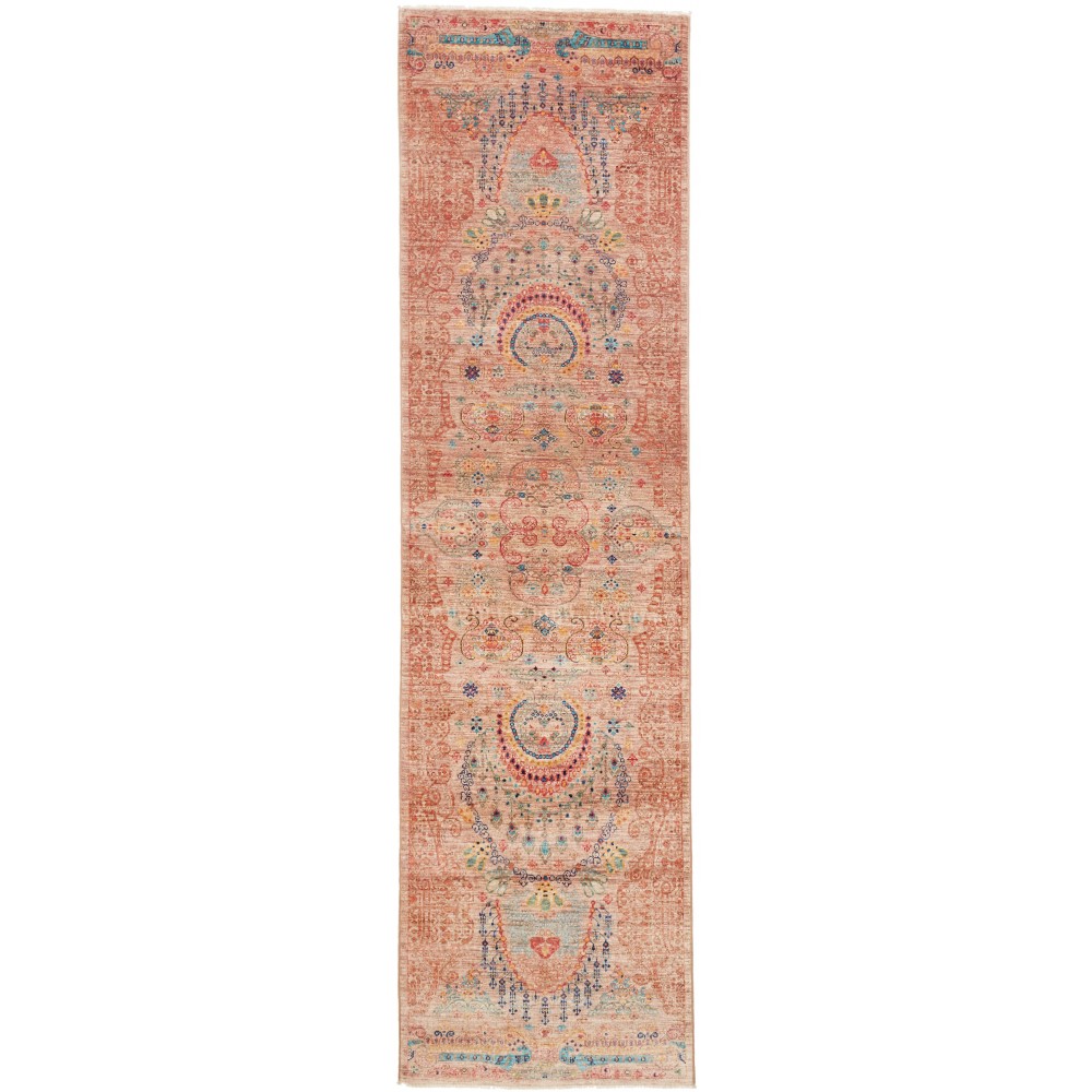 Tappeto Shahi Fine Pakistan marrone grigio 78x296