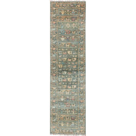Tappeto Rubin Pakistan bianco marrone 77x297