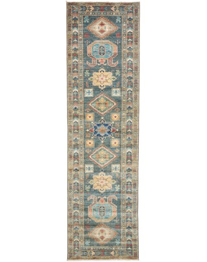 Tappeto Kazak Fine Pakistan marrone 83x300
