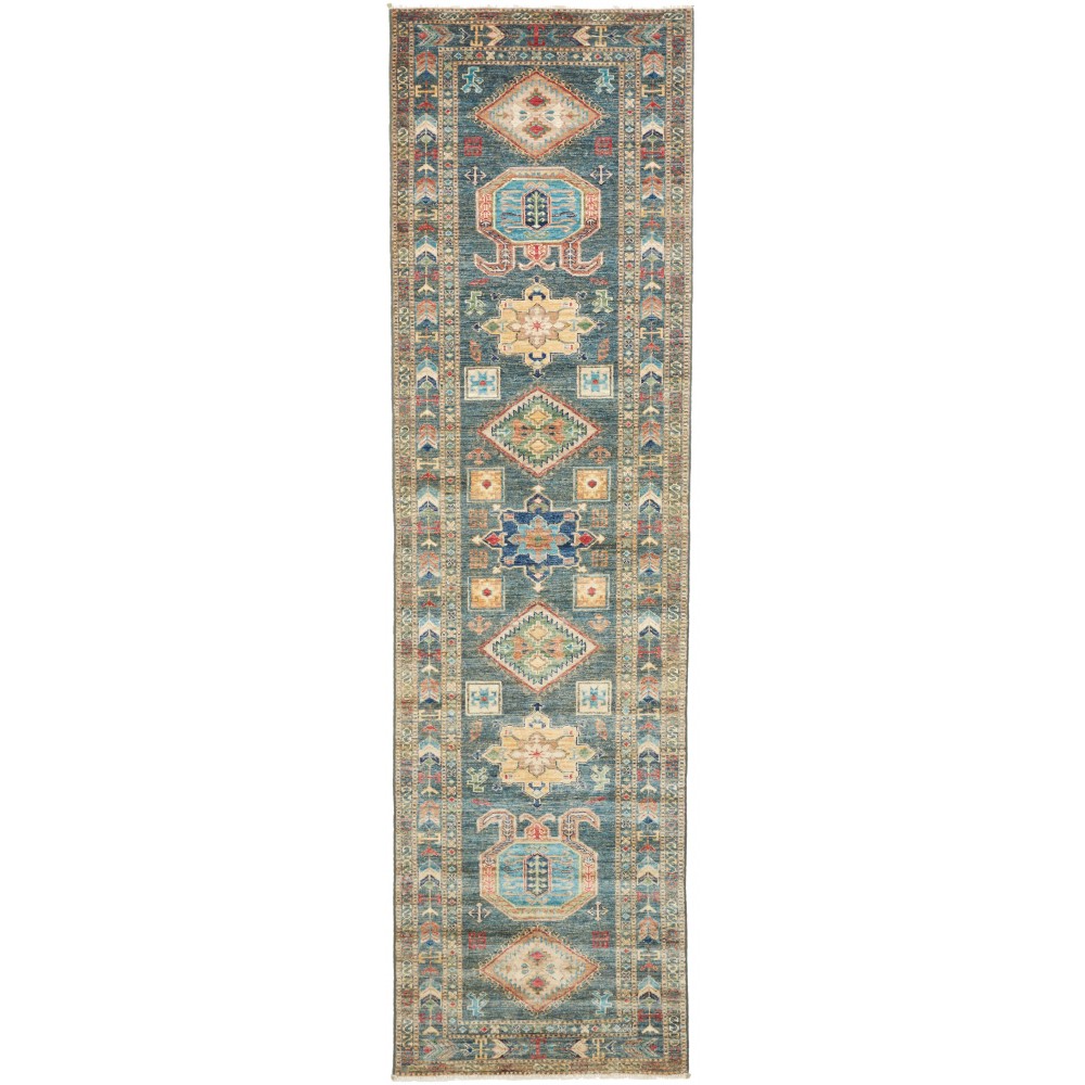 Tappeto Kazak Fine Pakistan marrone 83x300