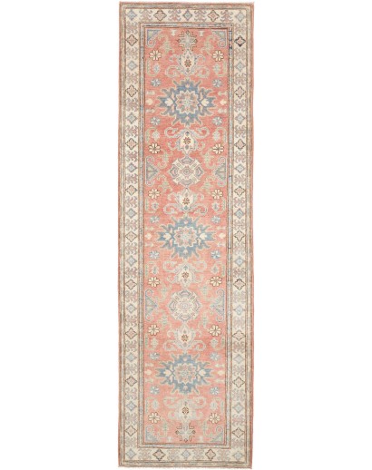 Tappeto Kazak Afghanistan marrone 82x290