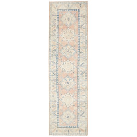 Tappeto Kazak Afghanistan bianco grigio 80x290
