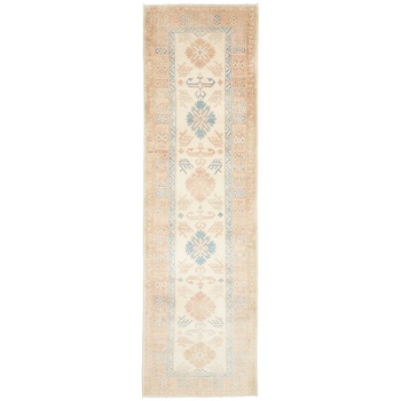 Tappeto Kazak Afghanistan giallo marrone 81x276