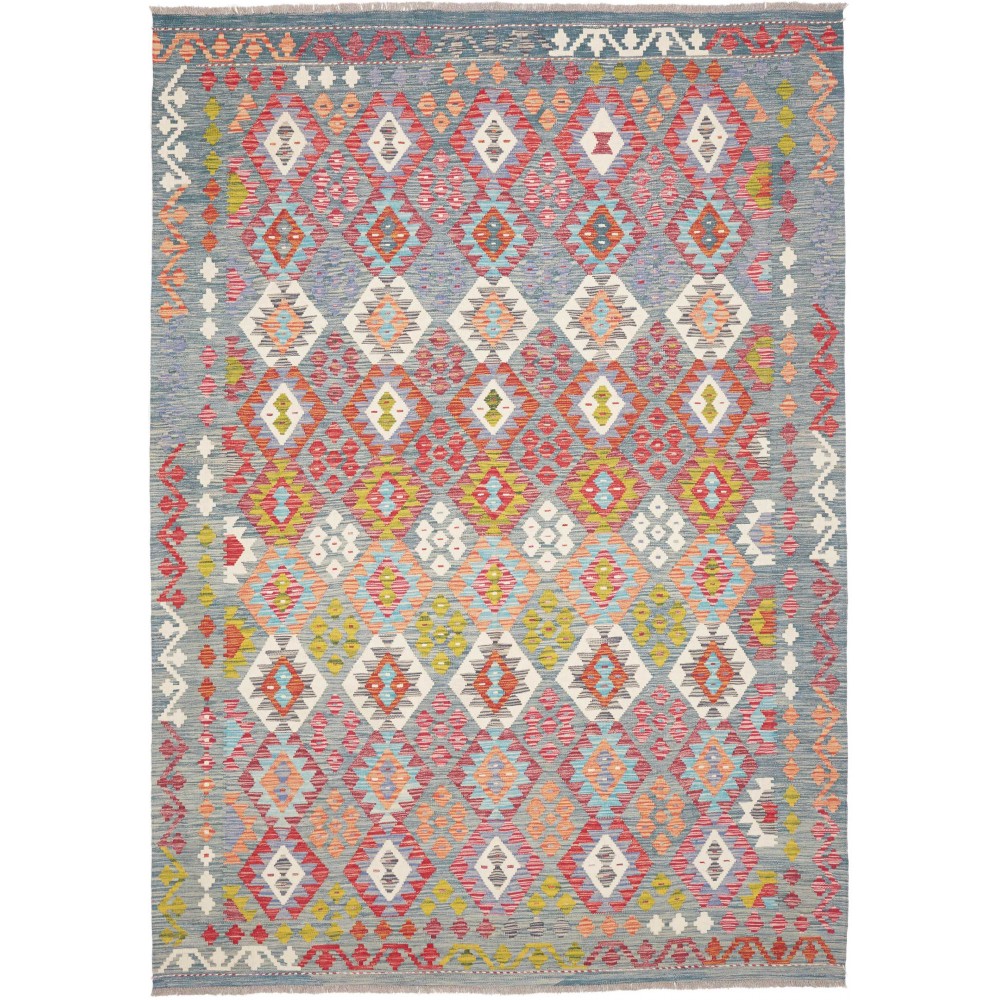 Tappeto Kilim Afghanistan marrone 208x294