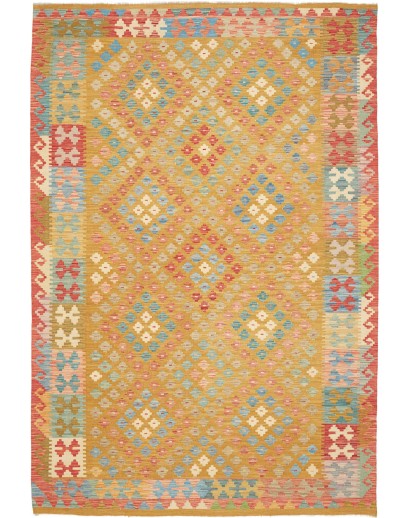 Tappeto Kilim Afghanistan marrone 199x299