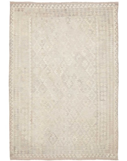 Tappeto Kilim Afghanistan bianco 208x294